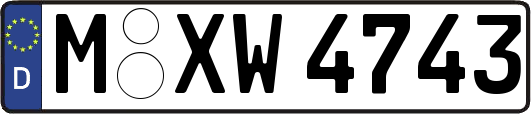 M-XW4743