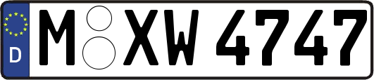 M-XW4747