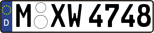 M-XW4748