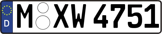 M-XW4751