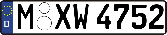 M-XW4752