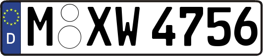M-XW4756