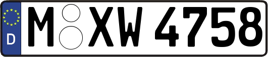 M-XW4758