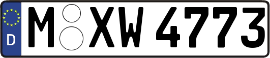 M-XW4773