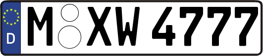 M-XW4777