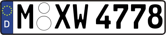 M-XW4778
