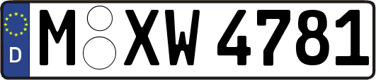 M-XW4781