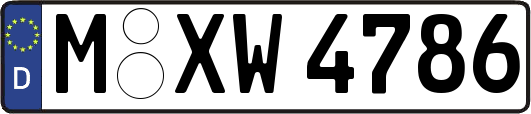 M-XW4786