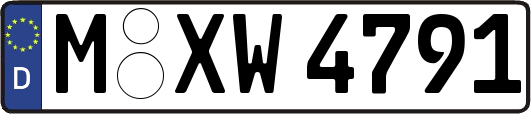 M-XW4791