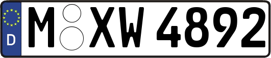 M-XW4892