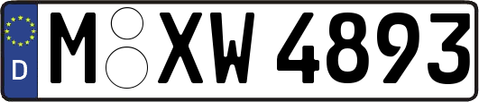 M-XW4893