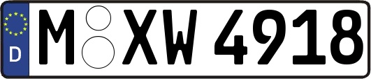 M-XW4918