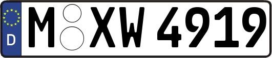 M-XW4919