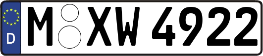 M-XW4922