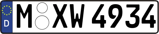 M-XW4934