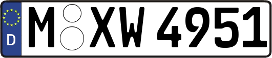 M-XW4951