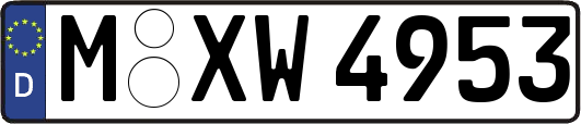 M-XW4953