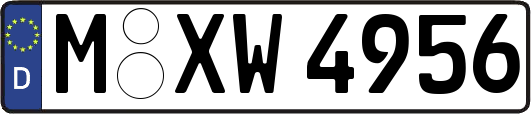 M-XW4956
