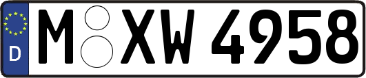 M-XW4958