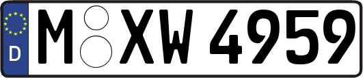 M-XW4959