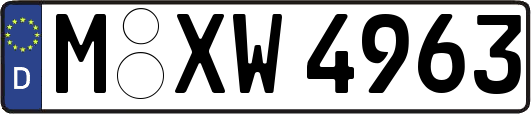 M-XW4963