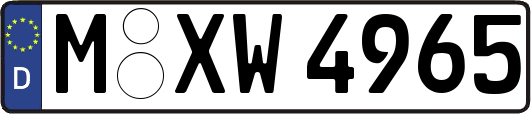 M-XW4965