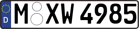 M-XW4985