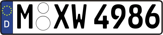 M-XW4986