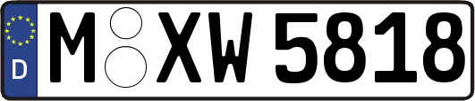 M-XW5818