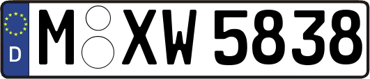 M-XW5838