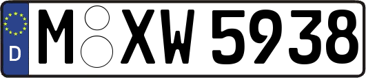 M-XW5938