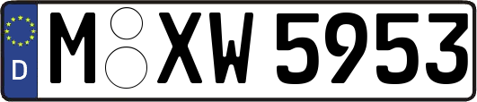 M-XW5953