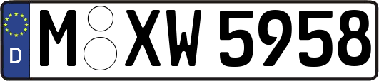 M-XW5958