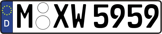 M-XW5959