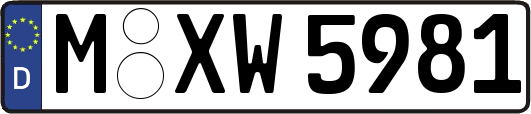M-XW5981