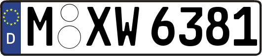 M-XW6381