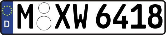M-XW6418
