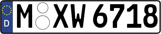 M-XW6718