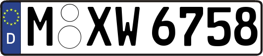 M-XW6758
