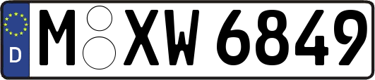 M-XW6849