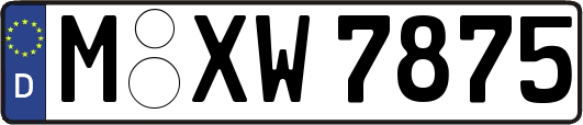 M-XW7875