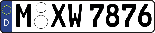 M-XW7876