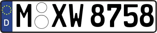 M-XW8758
