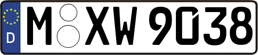 M-XW9038