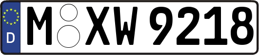 M-XW9218