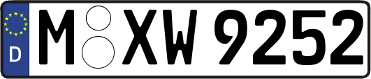 M-XW9252