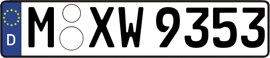 M-XW9353