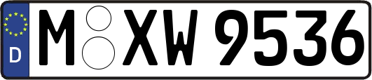 M-XW9536