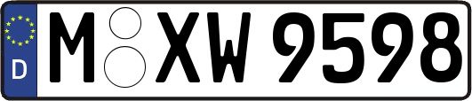 M-XW9598