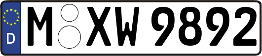 M-XW9892